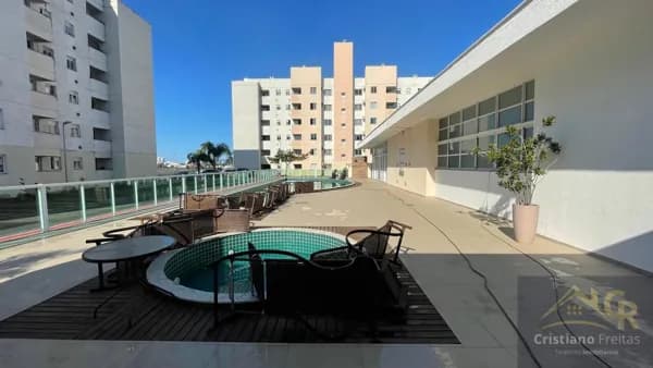 Apartamento 2 dormitórios no Residencial Via Cambirela, Bairro Bela Vista - Palhoça