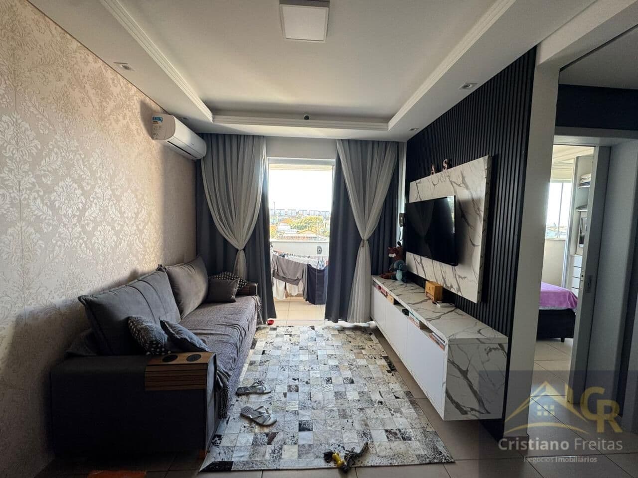 Apartamento de 2 dormitórios no Bairro Bom Viver em Biguaçu.