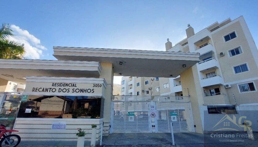 Apartamento com 02 dormitórios em condomínio Club, no bairro Pagani - Palhoça.