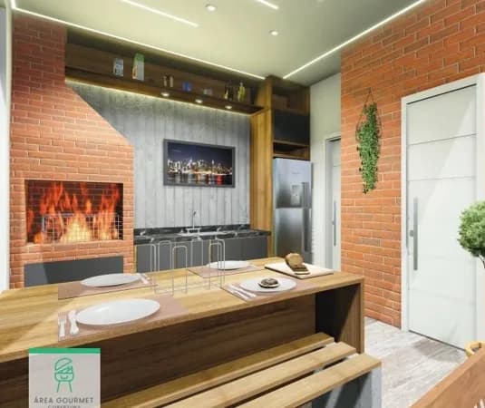 Apartamento com 2 dormitórios à venda, 33 m² por R$ 220.000,00 - Vila Nhocune - São Paulo/SP