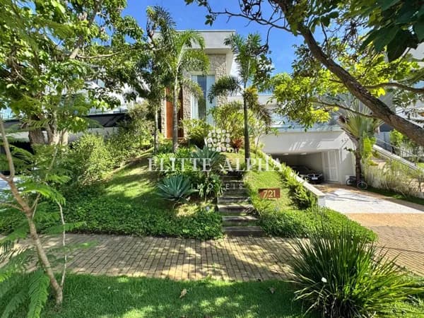 Casa à venda no Alphaville Burle Marx | 388 m² | Vista Permanente | Porteira Fechada