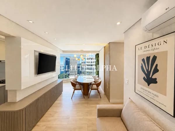 APARTAMENTO MOBILIADO À VENDA | WAVE ALPHAVILLE – 18 DO FORTE