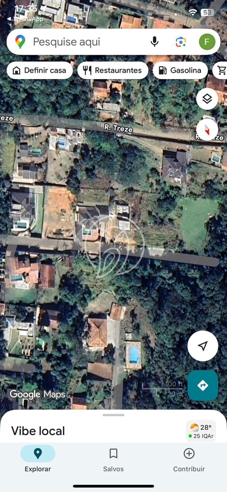 Terrenos em Loteamento de casas de alto padrão