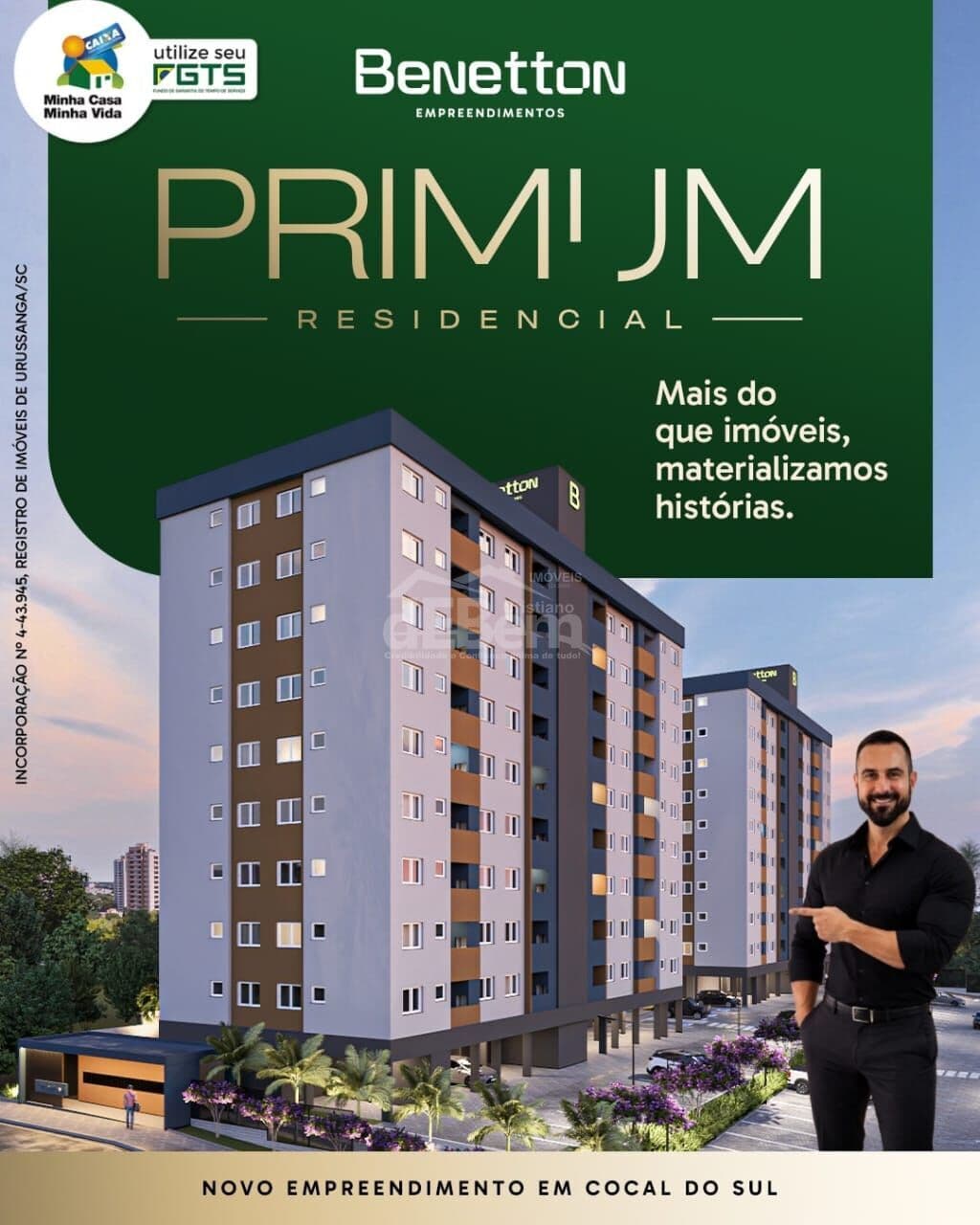 Apartamento em Cocal do Sul - Jardim Elizabeth