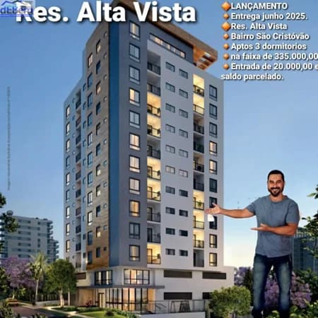 Apartamento Padrão para Venda em São Cristóvão Criciúma-SC