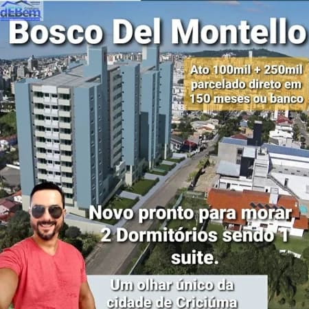 Apartamento Padrão para Venda em Santa Catarina Criciúma-SC