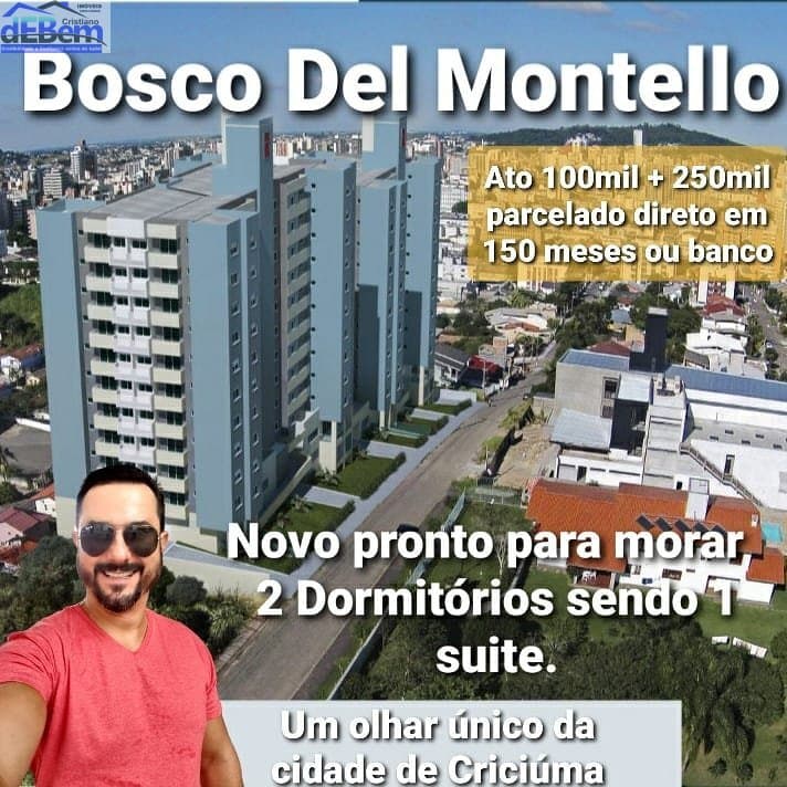 Apartamento Padrão para Venda em Santa Catarina Criciúma-SC