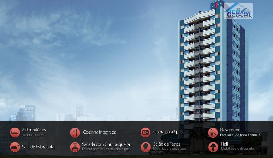 Apartamento Padrão para Venda em Centro Criciúma-SC