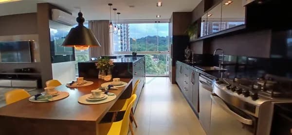 Apartamento Alto Padrão Atiradores Mobiliado amplo 3 suítes por R$ 2.390.000,00.