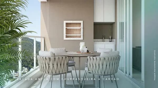 Apartamento à venda no bairro Pedra Branca em Palhoça/SC