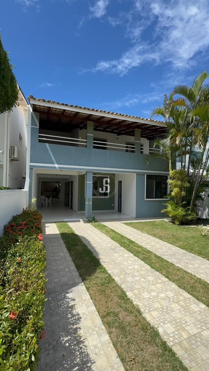 Casa duplex de 4/4 em Condomínio fechado à venda em Stella Maris, Salvador/BA