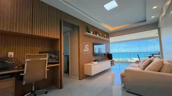 Apartamento 3 quartos à venda em Pituaçu, 89m², vista mar, porteira fechada e 2 vagas – Mario Cravo