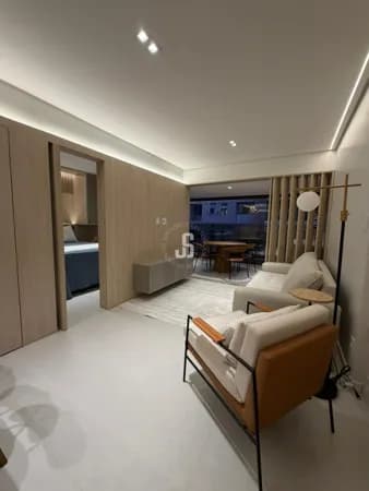 Apartamento 1/4 suíte para aluguel em Alphaville, 62m², nascente, mobiliado e 1 vaga – Condomínio Bauen Residence
