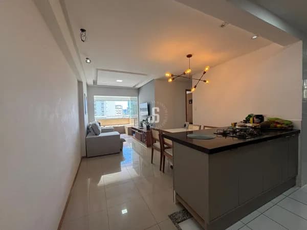 Apartamento 2 quartos à venda no Candeal, 63m², varanda integrada e 2 vagas – Edifício Vila Nova Candeal