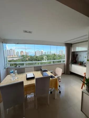 Apartamento 2 suítes à venda em Patamares, 83m², vista mar, varanda incorporada e 2 vagas – Giardino Reale