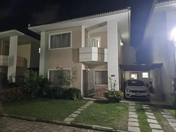 Casa em Condomínio para Venda em Lauro de Freitas, Buraquinho, 4 dormitórios, 3 suítes, 5 banheiros, 2 vagas