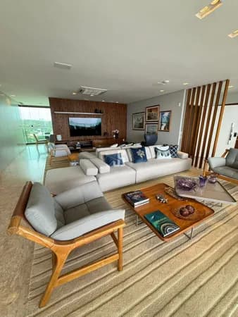 Apartamento 4 suítes à venda em Jaguaribe, 243m², vista mar definitiva e 4 vagas – D’Azur