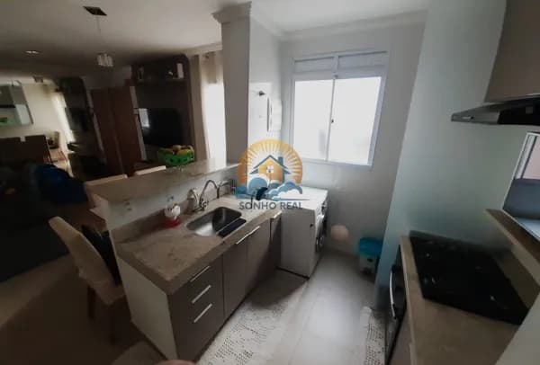 Apartamento com 2 dormitórios à venda, 55 m² por R$ 225 mil - Jardim Caiapia - Cotia/SP