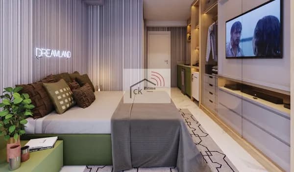Z Ibirapuera: Apartamento de 29,76 m² – Conforto e Estilo em um Espaço Bem Planejado