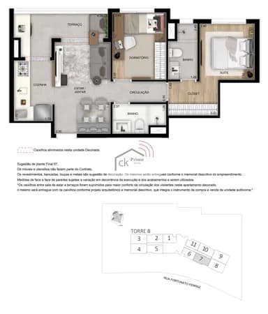 Caminhos da Lapa Elo Duo: Conforto e Sustentabilidade em 55 m²