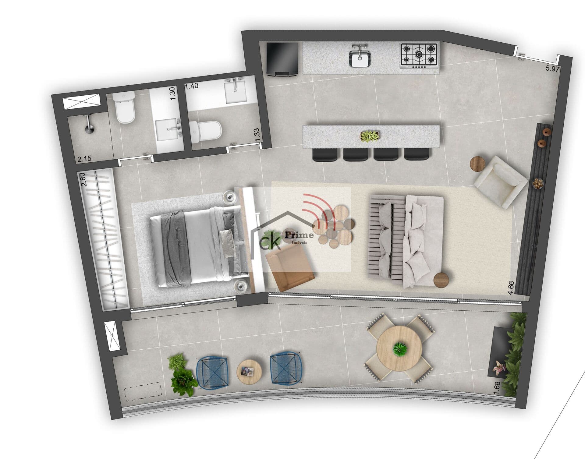Apartamento em São Paulo - Indianópolis
