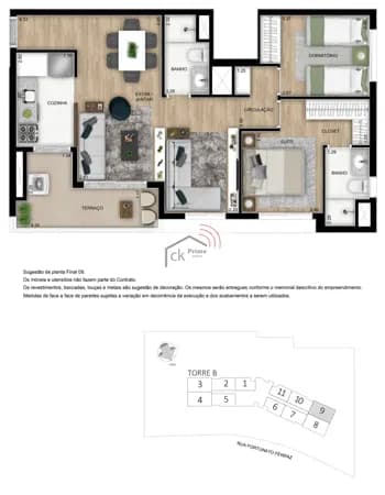 Caminhos da Lapa Elo Duo: Conforto e Sustentabilidade em 47 m²