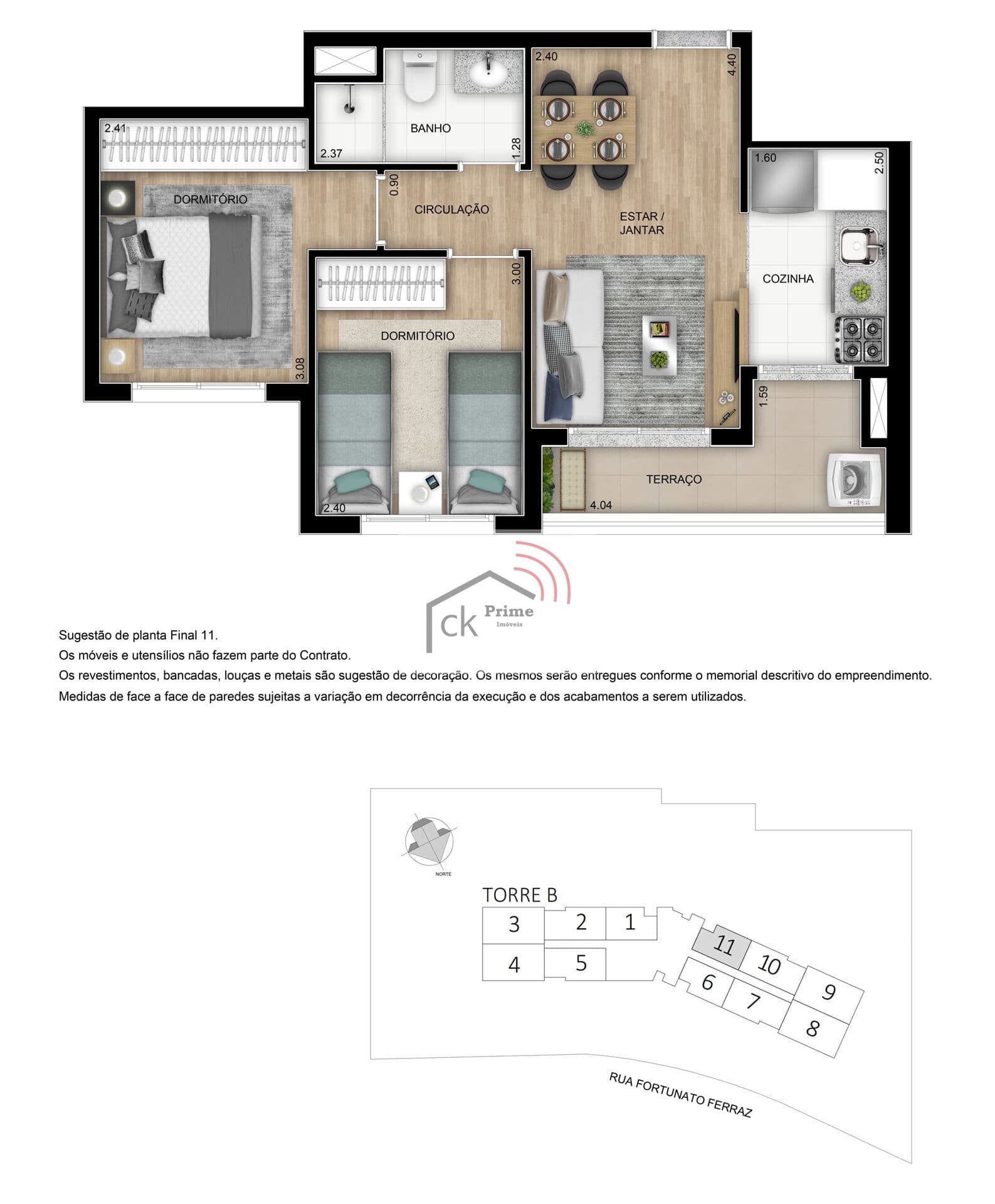 Caminhos da Lapa Elo Duo: Conforto e Sustentabilidade em 47 m²