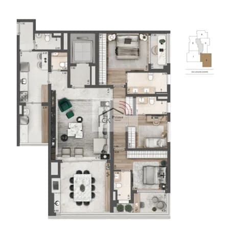Cyrela Atmosfera 360º: Conforto em 156m²