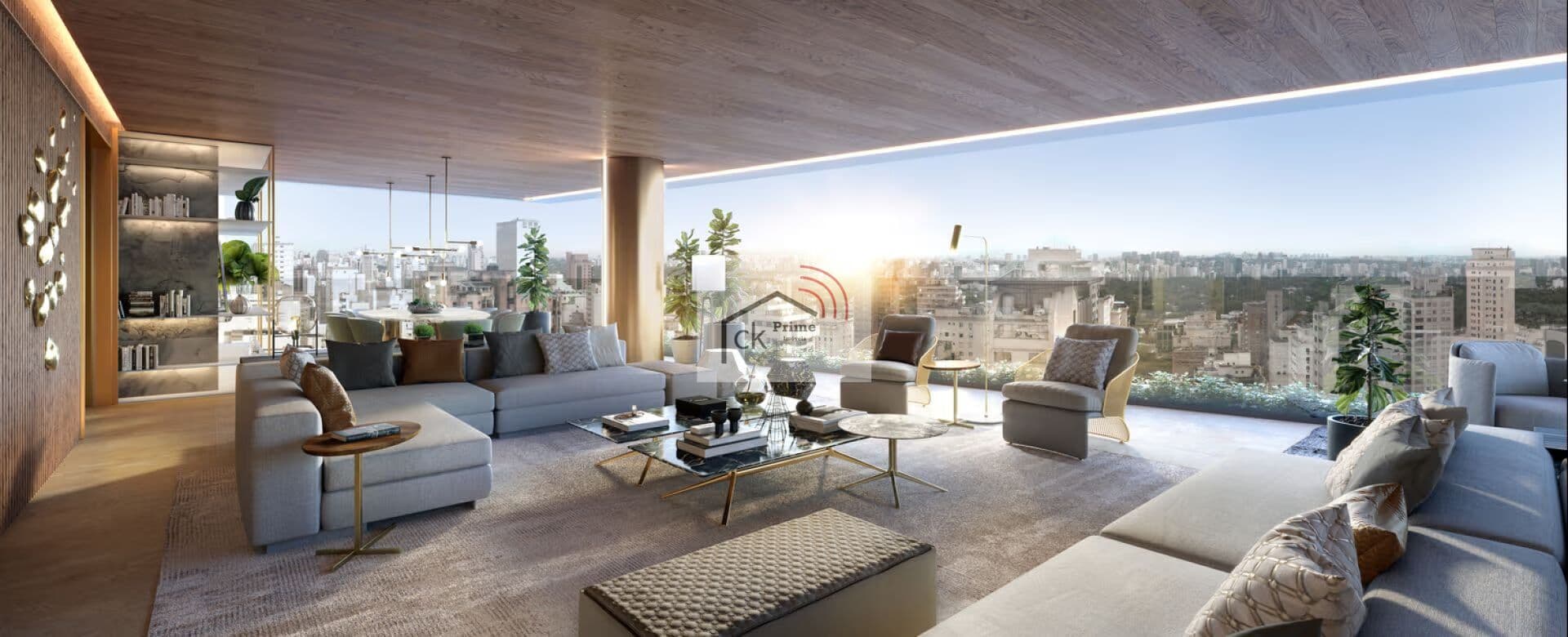 Luxo e Conforto em 585,45 m² no Facces Jardins By Helbor