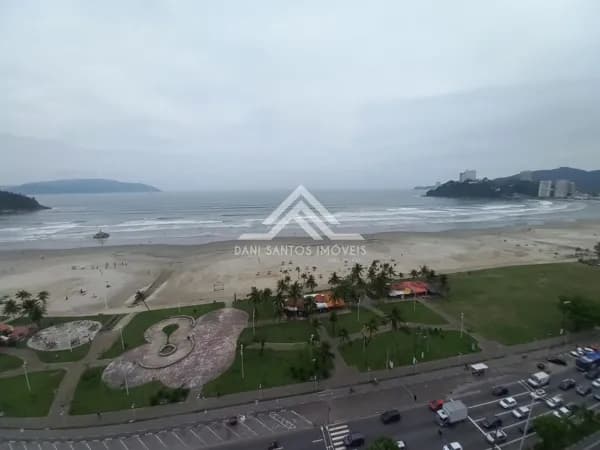 Apartamento 2 dormitórios frente mar
