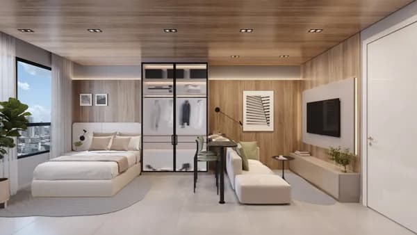 LANÇAMENTO - ORB Residence - Studio para alta rentabilidade em Airbnb