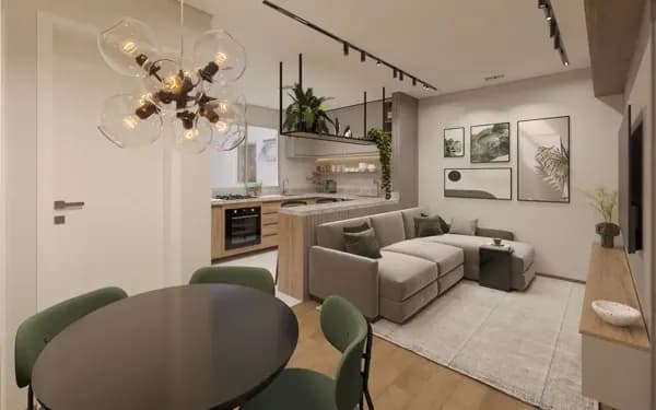 Apartamento 2 quartos Novo com garagem - Para uso e investimento AIRBNB