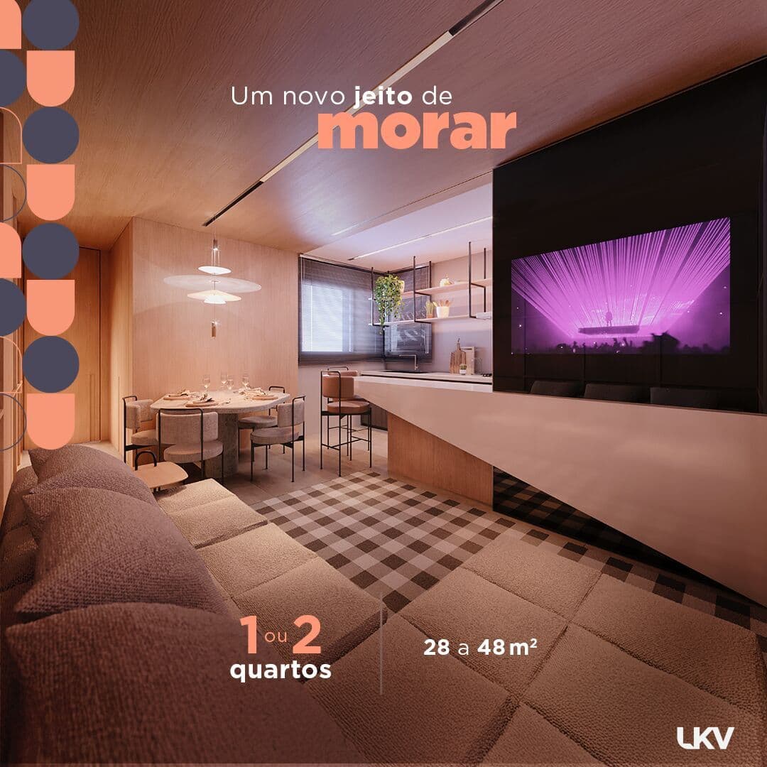 Studio Flat para Investimento Airbnb - Lourdes/Centro