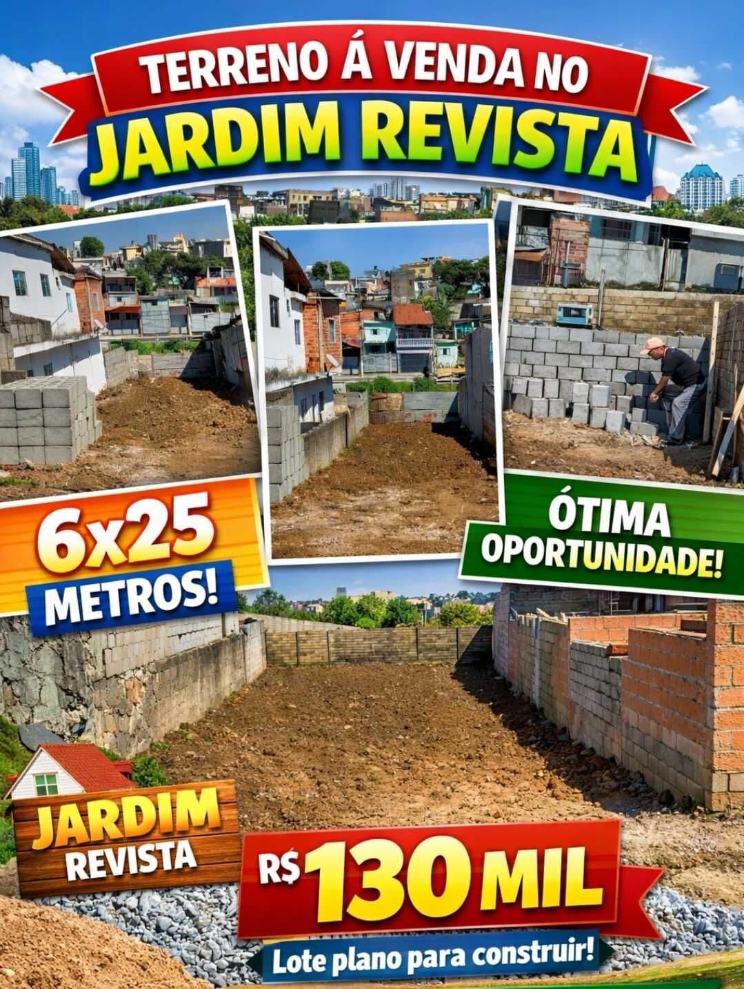 Lote/Terreno em Suzano - Jardim Chácara Méa