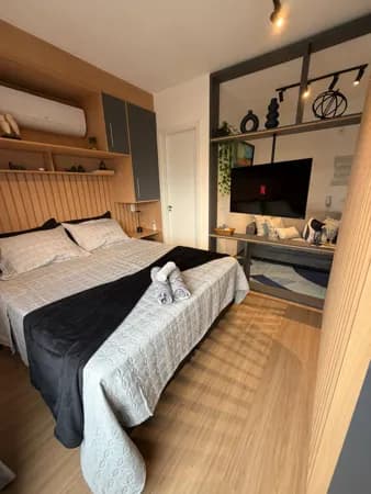 Loft mobiliado à venda e locação no Residencial Carmenere com vaga e lazer completo