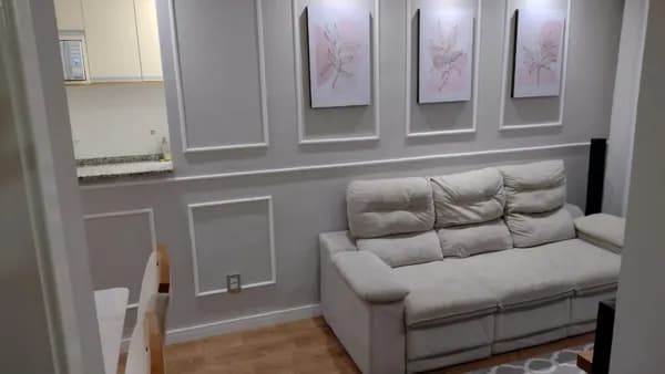 Apartamento à Venda no Spazio Mirassol com Suíte, 8º Andar e Vista Livre para a Serra em Vila Mogilar Mogi das Cruzes