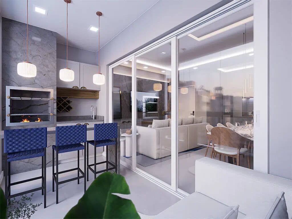 Santorini Residencial 3 e 4 Dormitórios, 2 Vagas