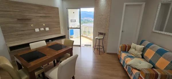 Apartamento Mobiliado para Aluguel no Condomínio Eco Plaza II na Vila Mogilar em Mogi das Cruzes