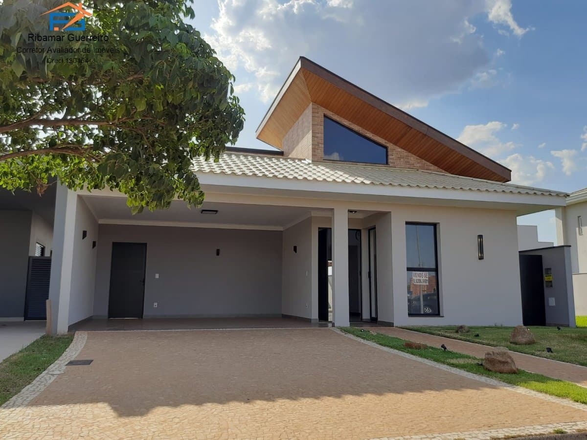 Casa nova, térrea, em Condomínio para Venda