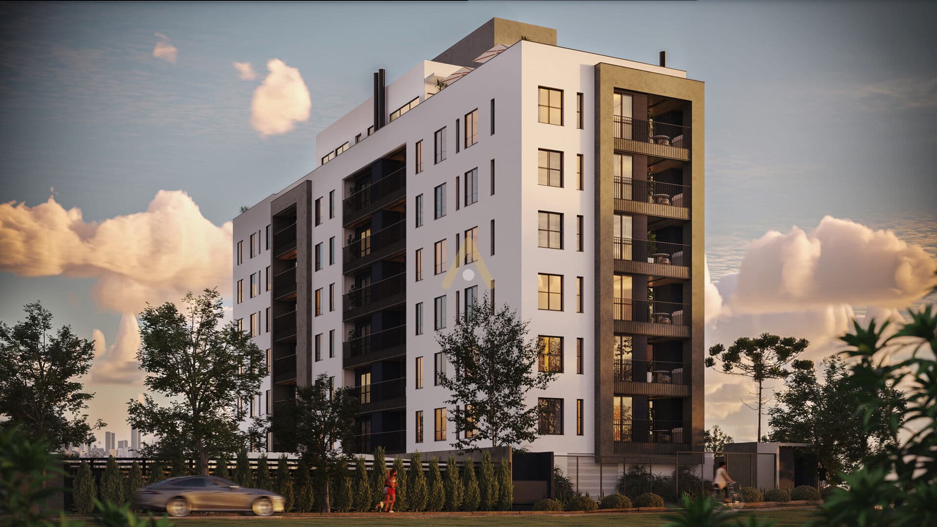 APARTAMENTO NO SANTA QUITÉRIA 2 QUARTOS, 64 M² , 1 VAGA