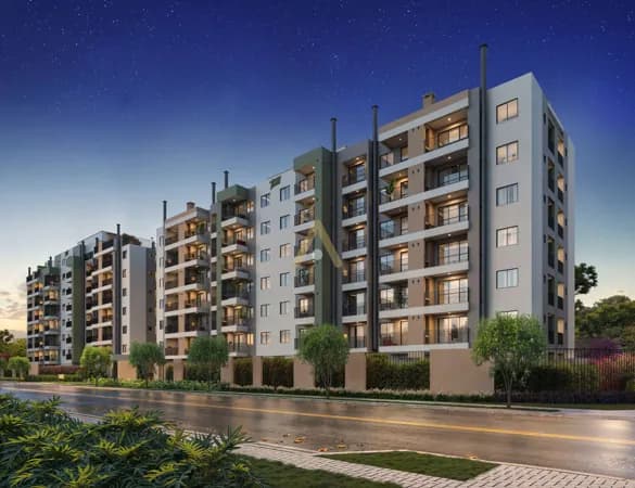 APARTAMENTO 2 QUARTOS NO CAJURU 60 M², 1 VAGA
