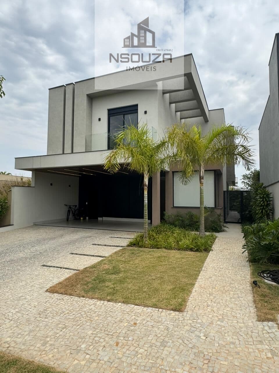 Sobrado Moderno 3 Suites Alto Padrão Swiss Park Campinas