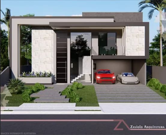 Sobrado com 4 dormitórios à venda, 252 m² - Condomínio Shambala II - Atibaia/SP