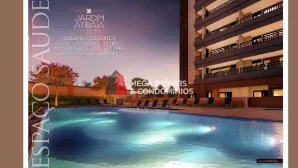 Apartamento em Jardim Alvinópolis, Atibaia/SP