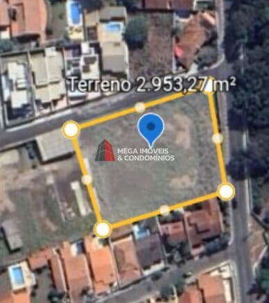 Terreno a venda com 2.953 mts Avenida Santana - Atibaia
