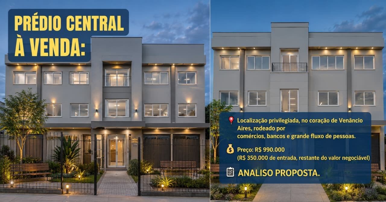 Prédio/Edifício Inteiro em Venâncio Aires - Centro