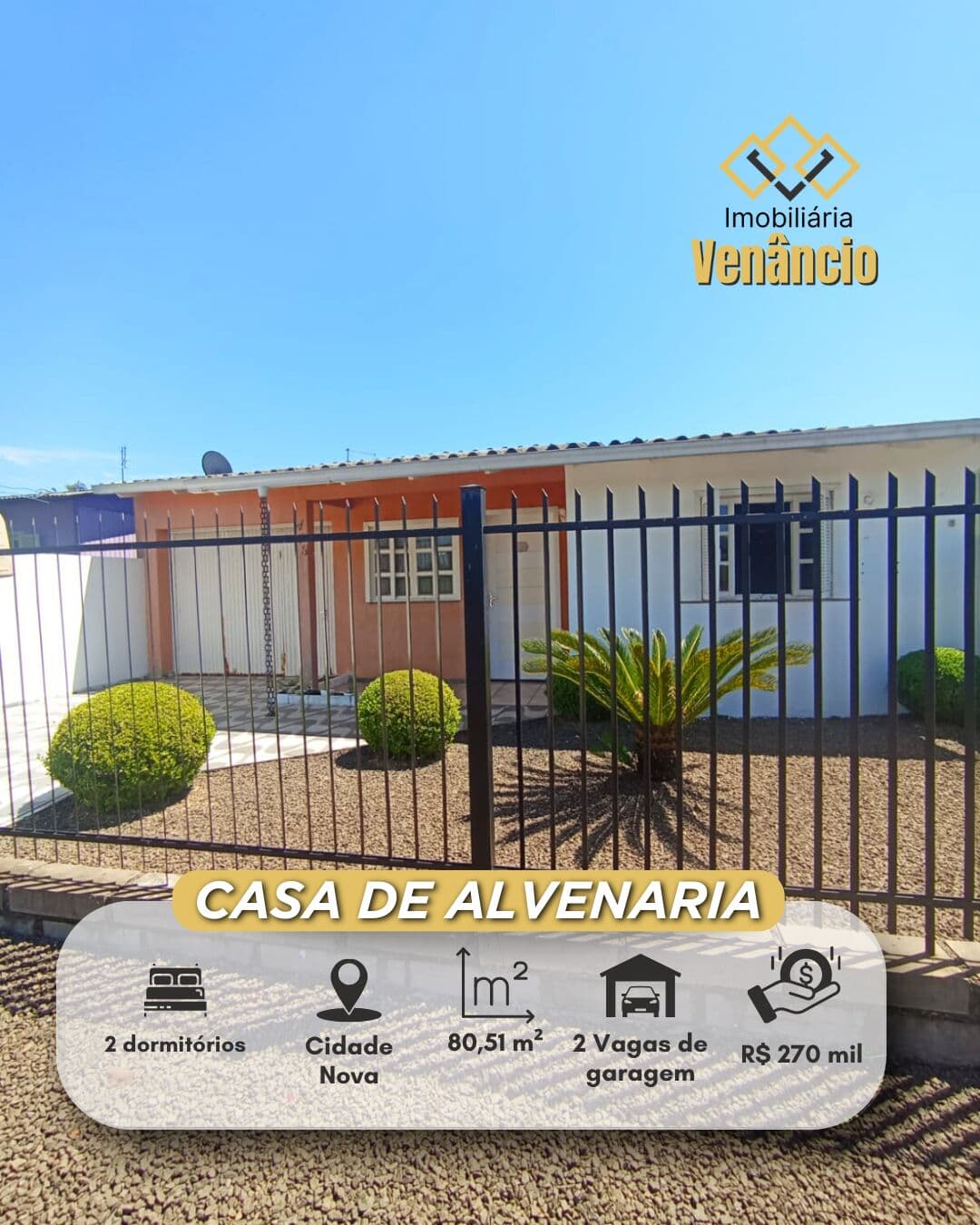 Casa em Venâncio Aires - Cidade Nova