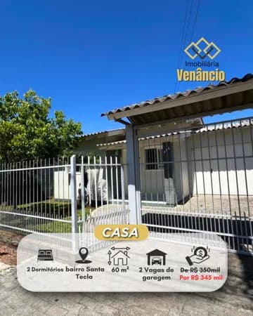 Casa em Venâncio Aires - Santa Tecla