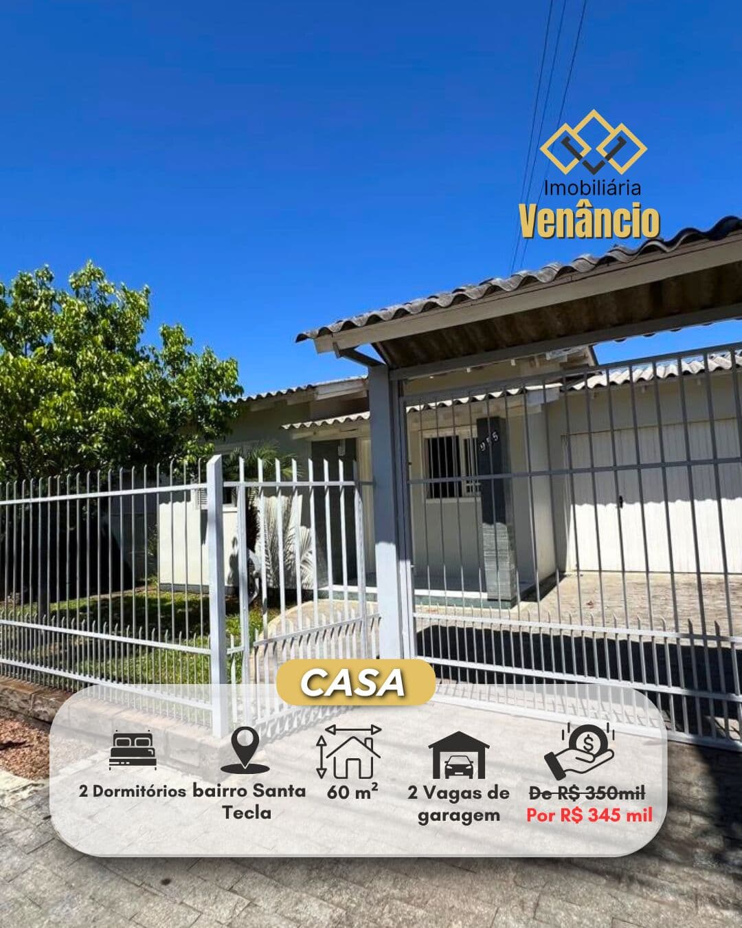 Casa em Venâncio Aires - Santa Tecla