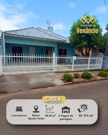 Casa em Venâncio Aires - Santa Tecla